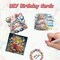 12-Pack Diamond Art Birthday Card Kits – DIY Diamond Painting Greeting Cards with Envelopes, Craft Kit for Adults, Friends, Family & Partners